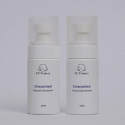 Unscented Natural Deodorant – Pure Care Bundle by UU Project.